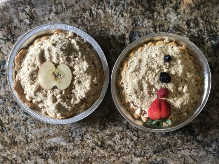 Baked pies